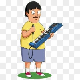 Gene Belcher Keyboard - Transparent Gene Belcher, HD Png Download - vhv