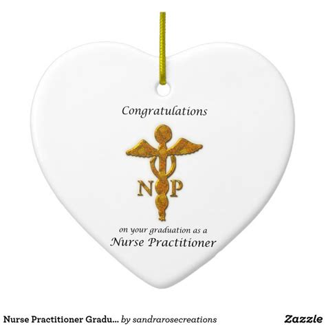 Nurse Practitioner Graduation Congratulations Ceramic Ornament | Zazzle.com | Nurse practitioner ...