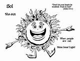 Stellar VBS Coloring Page  Sol Sheets Pages John sketch template