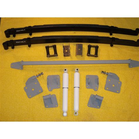 Chassis Engineering AS-1018CG Leaf Spring Rear End Mounting Kit 1937-39 Chevy Car