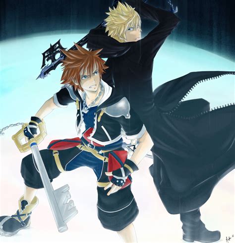 Sora and Roxas Wallpaper - WallpaperSafari