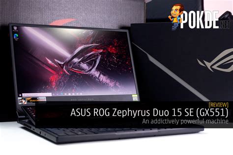 ASUS ROG Zephyrus Duo 15 SE Review — An Addictively Powerful Machine ...