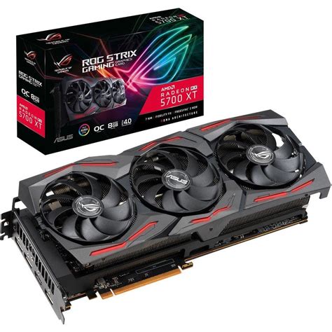 Placa de Vídeo Asus ROG Strix AMD Radeon RX 5700 XT OC 8GB GDDR6 ...