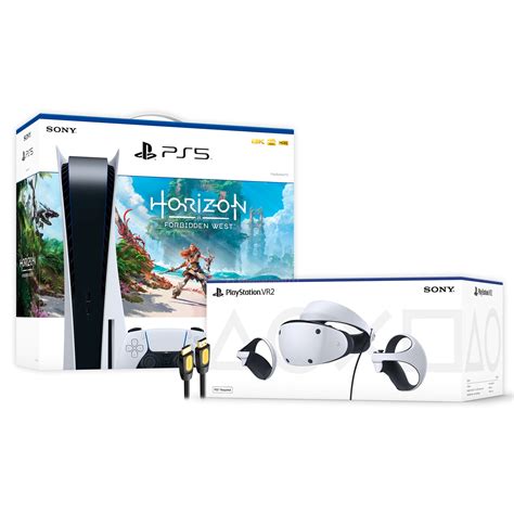 PlayStation 5 VR Games Video Package: PS5 VR2 Bundle, Horizon Forbidden ...