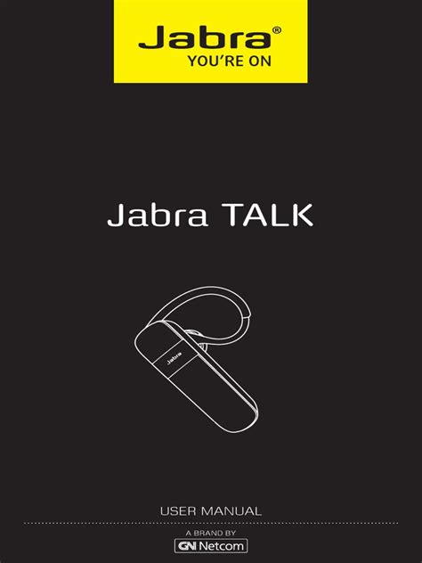 User Manual Jabra TALK US English | PDF | Bluetooth | Telephone