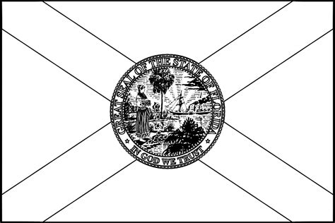 Florida State Flag Printable