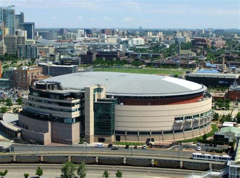 Pepsi Center Arena In Denver, Colorado. Editorial Stock Image - Image ...