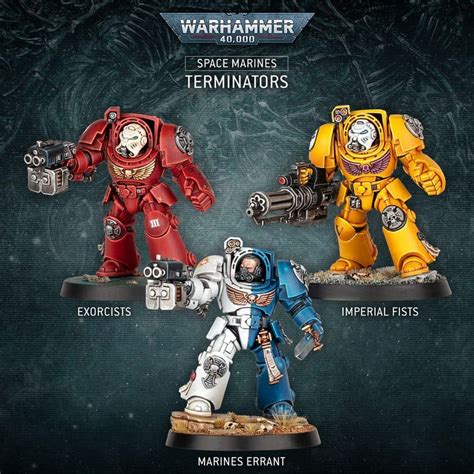 GW Reveals More Details For New Space Marines Terminator Models