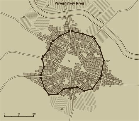 The Medieval Town Generator