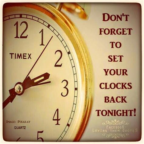 Clocks Go Forward Or Back