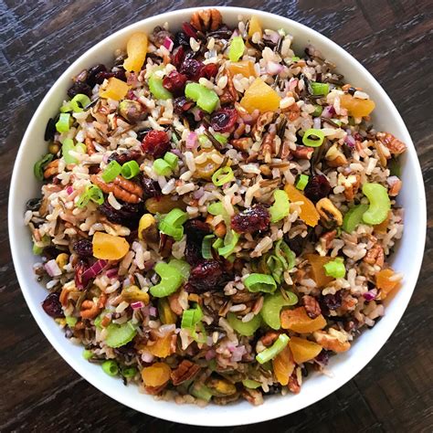 Wild Rice Salad with Cranberries & Pecans – healthyGFfamily.com