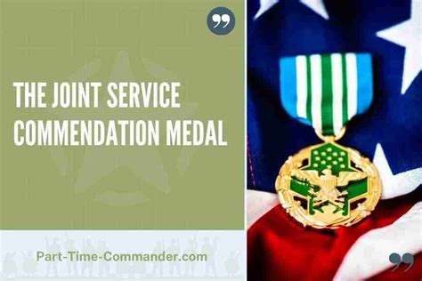 The Joint Service Commendation Medal: 10 Things You Should Know