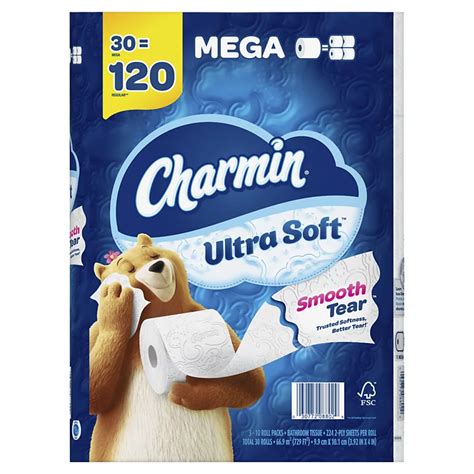 Charmin Ultra Soft Toilet Paper - Shop Toilet Paper at H-E-B