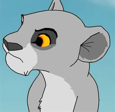 Cub Nala confused by EbonyMononoke on DeviantArt