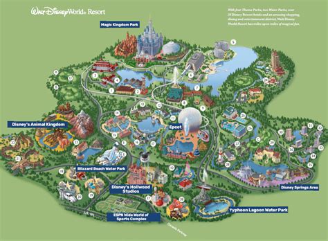 Walt Disney World Resort Map | TripsOrlando.com