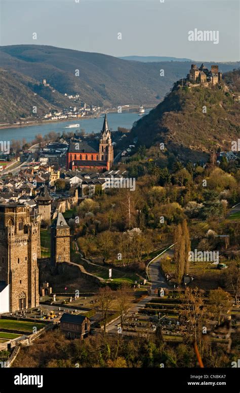 Oberwesel rhine river valley, germany hi-res stock photography and ...