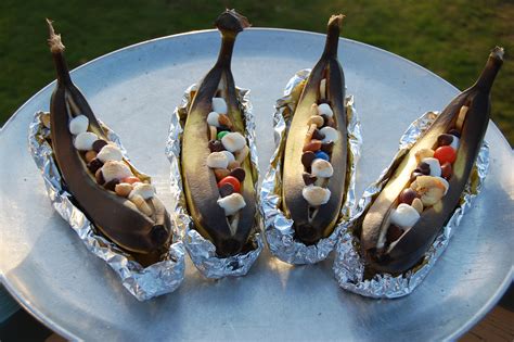 Grilled Banana Boats