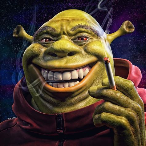 Felipe Rui 3D on Instagram: “Shrek #shrek #nft #crypto #cryptoart #opensea #render #3d # ...