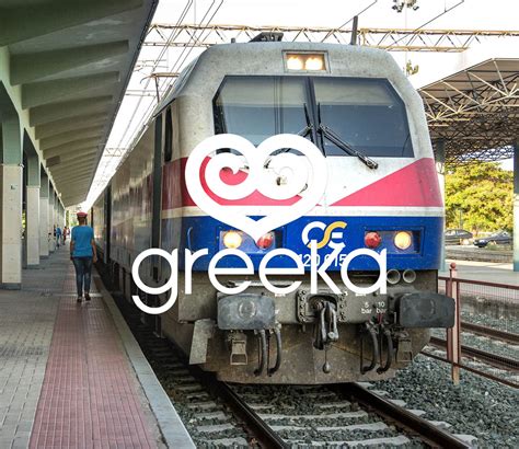 Trains in Greece: Rail connection and routes map - Greeka.com