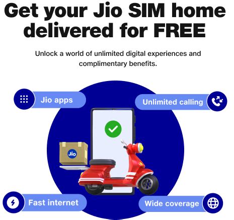 Get New Jio Sim Card - Best Prepaid and Postpaid Sim Home Delivery