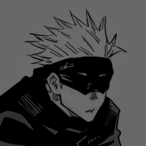 gojo satoru anime icon pfp manga jujutsu kaisen | Aesthetic anime, Dark anime, Anime icons