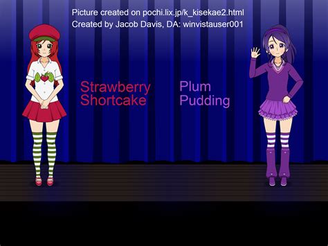 Strawberry Shortcake and Plum Pudding (Kisekae) by winvistauser001 on ...