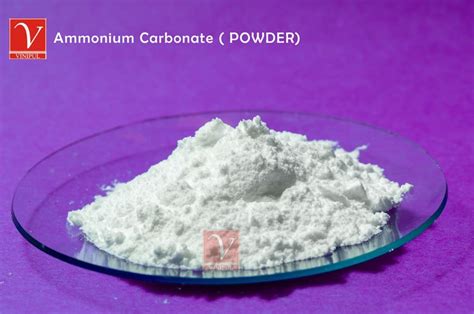 Ammonium Carbonate, 50kg Bag at best price in Mumbai | ID: 14457510312