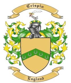 Crispin Family Crest from England by The Tree Maker