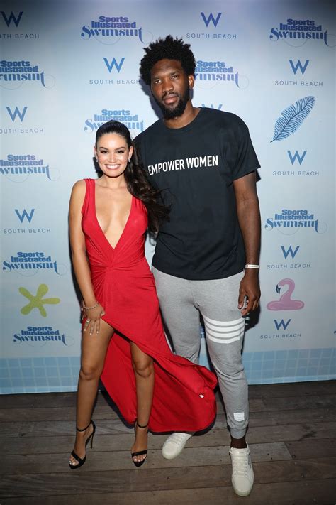 How Much Taller Is Joel Embiid Than His Wife Anne De Paula?