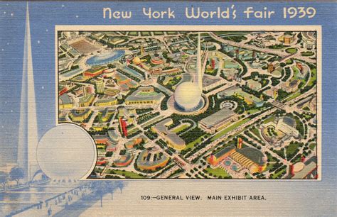 World Of Tomorrow, World's Fair, Vintage Postcards, Expo, Acre, 1940s ...