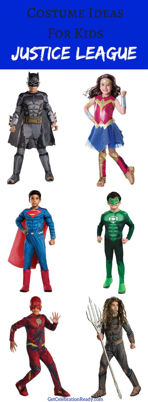 Justice League Costume For Kids