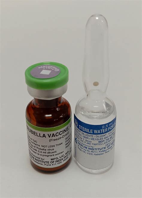 Rubella Vaccine, Live, Attenuated | WHO - Prequalification of Medical ...