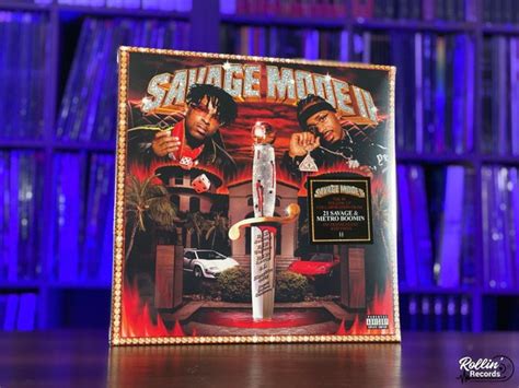 21 Savage & Metro Boomin - Savage Mode II (Translucent Red Vinyl) : r/VinylReleases