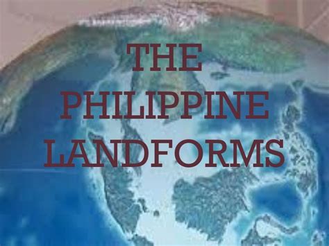 The philippine landforms