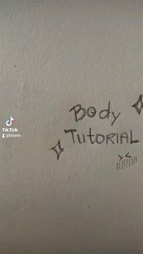 Body tutorial | Easy drawings sketches, Sketches tutorial, Book art ...