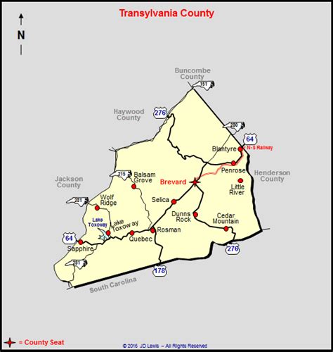 Transylvania County, North Carolina