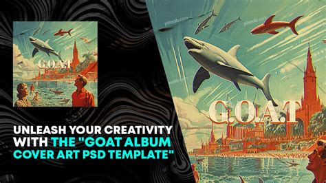 Unleash Your Creativity with the "Goat Album Cover Art PSD Template" - Pixaab.com