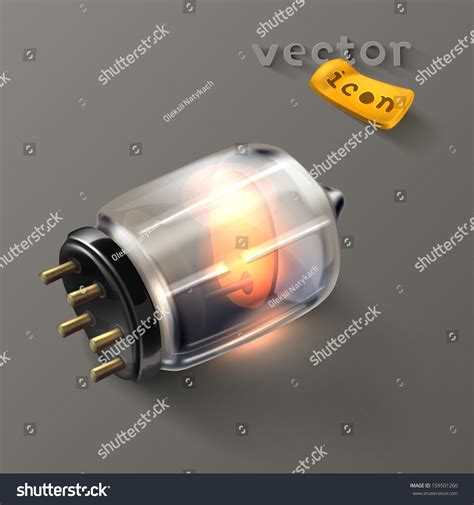 Electron Tube Icon Stock Vector (Royalty Free) 159501260 | Shutterstock