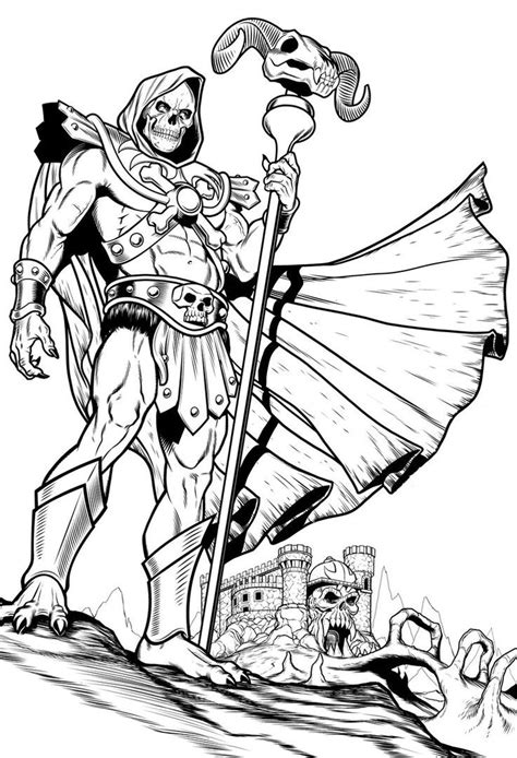 SKELETOR! by angryrooster on DeviantArt | Comic art, Skeletor ...