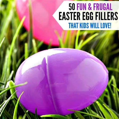 Plastic Easter Egg Fillers - 50 Plastic Easter Egg Stuffers