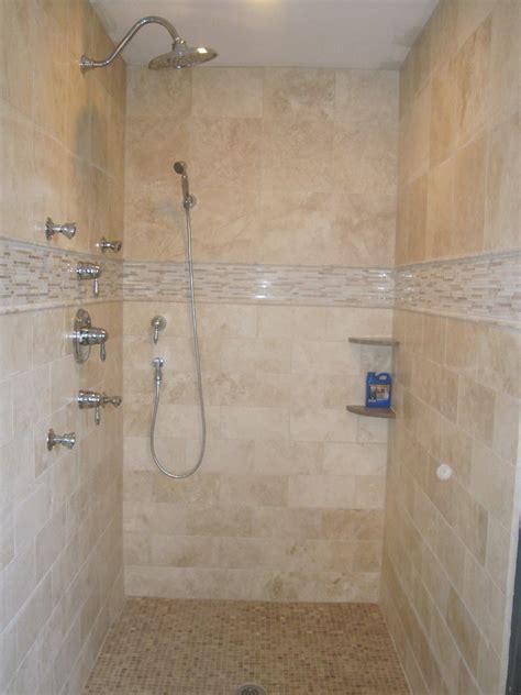 Travertine tile master bathroom | Travertine bathroom, Bathrooms ...