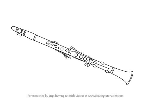 Piccolo Instrument Drawing at PaintingValley.com | Explore collection ...