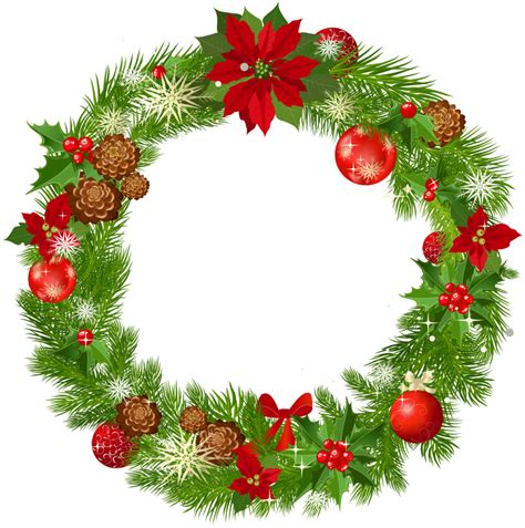 Christmas Wreath Transparent Background