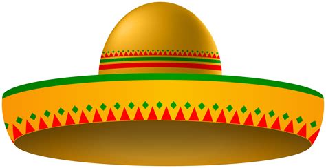 Mexican Sombrero Hat PNG Clipart | Gallery Yopriceville - High-Quality ...