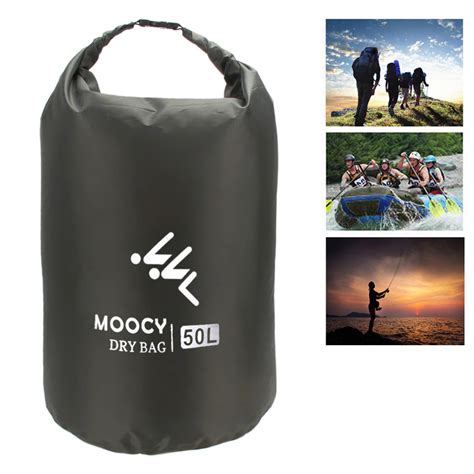 Dry sack bag / 5/20/50l waterproof dry bag sack for kayak canoeing fishing sailing camping drift ...