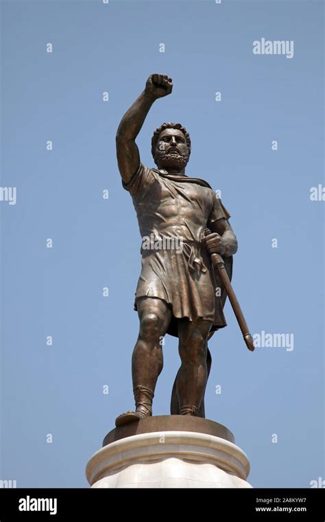 Philip ii statue macedon hi-res stock photography and images - Alamy