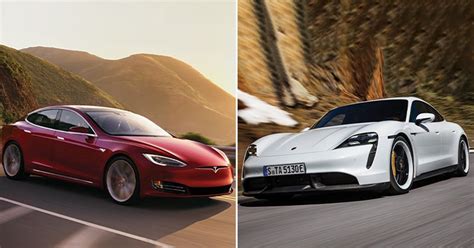 Tesla Model S Performance vs Porsche Taycan Turbo S Drag Race Result