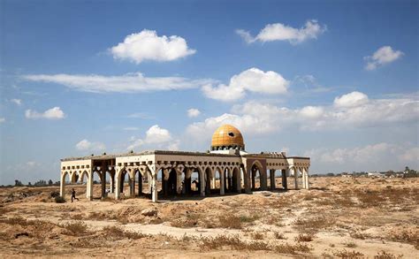 Destroyed Gaza airport symbolises grounded peace hopes - Arabian ...