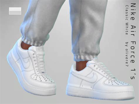 The Sims Resource - Nike Air Force 1's The Sims 4 Pc, Sims 4 Cc Kids ...