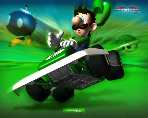 Mario Kart Luigi - Luigi Wallpaper (5433908) - Fanpop